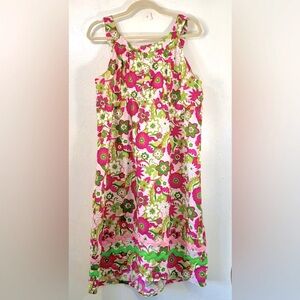 Vintage handmade 60s style midi dress.Very well made and unique.Size Large